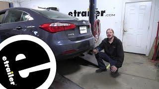 etrailer | Set up: Draw-Tite Sportframe Trailer Hitch Receiver on a 2014 Kia Forte