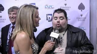 Michael Bower at the World Poker Tour Celebrity Invitational