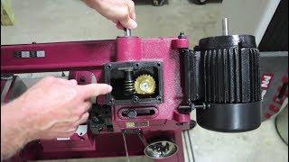 Harbor Freight band saw (and clones) gearbox inspection