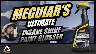 Meguiars Ultimate Insane Shine Paint Glosser demo on Light and Dark paint