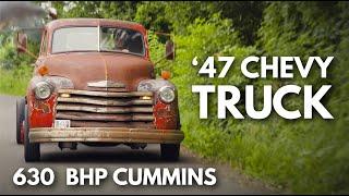 '47 Chevrolet Loadmaster Cummins Swap - 630 horsepower