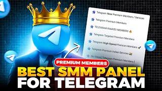 BEST SMM PANEL FOR TELEGRAM In 2024 | Top Premium Ranked Services at Affordable Price | PageBoost