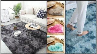 Vibrant Colourful Fur Carpet for Living room and Bedroom room - (English)