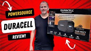 Duracell PowerSource Gasless Generator Power Backup 1440 Continuous Watts 660 Wh Solar Charging!