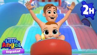 Bebé Juan va al Parque Acuático  | Canciones Infantiles con Bebé Juan| Little Angel Español