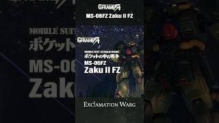 GFrameFA MS-06FZ Zaku II FZ ザクII改