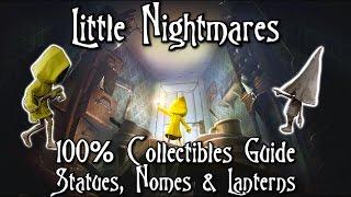 Little Nightmares - 100% Collectibles Guide - Statues, Nomes & Lights - Rascal & Little Lost Things