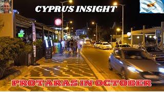 Protaras Cyprus October2024 - Is the Strip Winding Down for Winter???