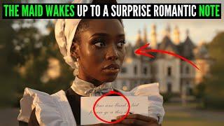 THE MAID WAKES UP IN THE MILLIONAIRE'S MANSION AND RECEIVES A SURPRISE ROMANTIC LETTER