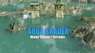 FREE Water Shader Addon-Instructions Blender 4.1