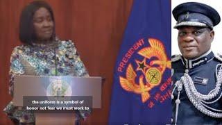 WOW! VICE PRESIDENT Jane Naana ''SURPRISES'' Mahama & IGP With...