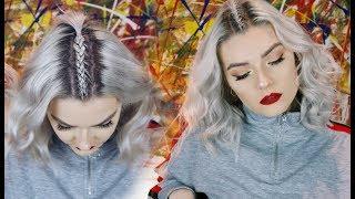 How I Curl My Hair + Mini Dutch Braid Tutorial | LoveFings