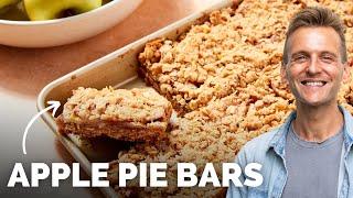 Apple Pie Bars | Instead of making an entire pie with crust, make these instead!