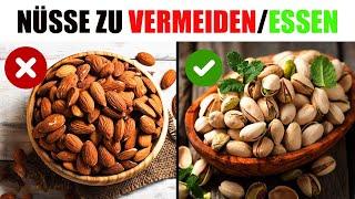 5 Nüsse die du essen solltest und 5 die du unbedingt meiden solltest!