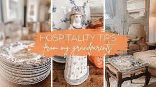 6 Hospitality Tips I Learned From My Grandparents