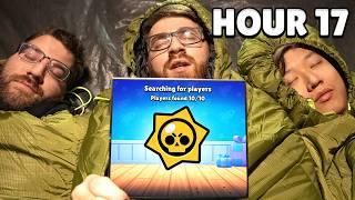 Attempting to Survive 24 Hours of Brawl Stars Camping!