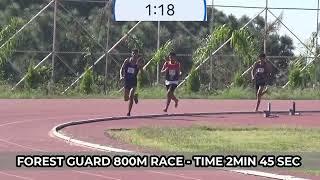 H.P police bharti 800M RACE  #forestguard #sprint #100meter