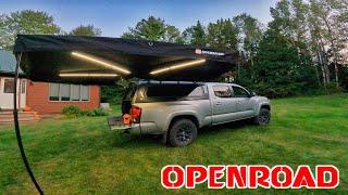 The Coolest Truck Camping Awning!? OPENROAD 270 Degree