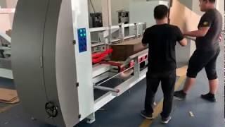 QH-PACK Automatic Carton Box Stitching & Gluing Machine
