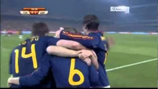 Chile vs Spain 0-2 Goal By Andrés Iniesta World Cup 2010-06-25.flv