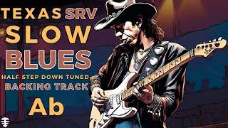 CRIMINAL SLOW BLUES Texas SRV style backing track in Ab