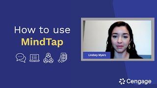 How to Use MindTap – Student Overview