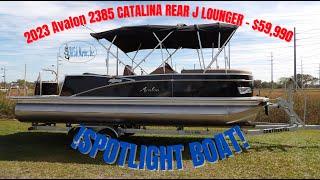 Avalon 2385 CATALINA REAR J LOUNGER walkthrough!