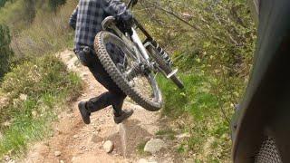 MTB Sölden 2024 opening Nene trail on Canyon Torque