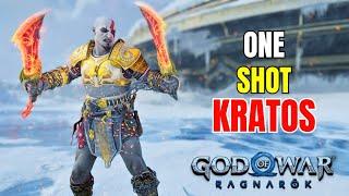 ONE SHOT KRATOS VS MAIN STORY BOSSES  - God Of War Ragnarok