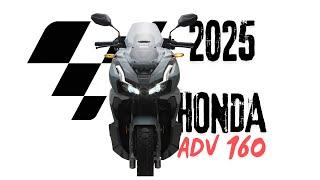 2025 Honda ADV160 Power comes from a 156.9 cc eSP+ single-cylinder, liquid-cooled mill fed by PGM-Fi