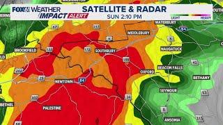 Why did Connecticut get so much rain leading to historic flooding?