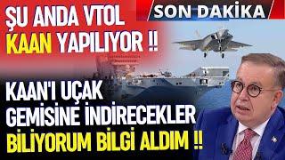 TB3'TEN SONRA KAAN'DA UÇAK GEMİSİNE İNEBİLİR ! - SAVUNMA SANAYİ