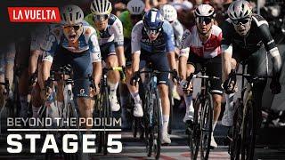 DSM rookie Pavel Bittner takes first ever Grand Tour stage win | Beyond the Podium | NBC Sports