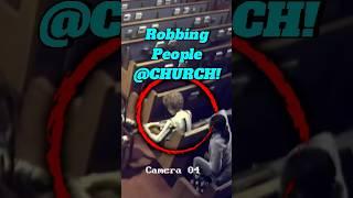 I Witnessed a SHOCKING Robbery at CHURCH!  #shorts