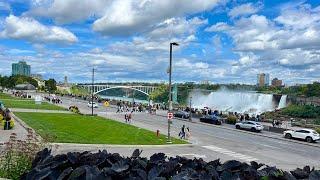 LIVE  NIAGARA FALLS  Walking Tour Sunday Afternoon with Christine