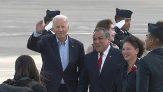 US President Joe Biden arrives in Lima for APEC summit | AFP