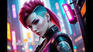 Mythic Mystic Music - Distant Sirens | Cyberpunk Synthwave AI Music | [Official Audio] 2024