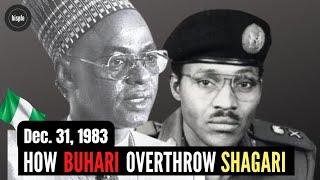 How Shehu Shagari was Overthrown by Buhari|Dec. 31, 1983 Coup.