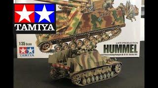 Tamiya sdkfz 165 Hummel  1/35 scale plastic model build