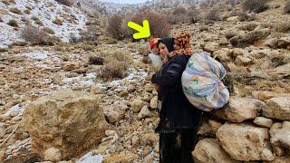 A single mother: a quest to find shelter in the mountains