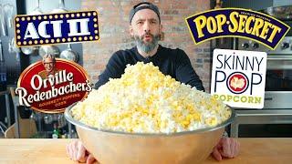 Ranking 25+ Types of Popcorn | Ranked with Babish