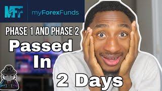 I Passed MY FOREX FUND Evaluation | Strategy Reveal