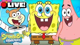 LIVE: SpongeBob - Season 5 Marathon | @SpongeBobOfficial