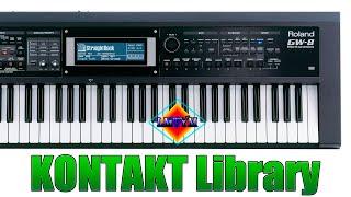 ROLAND GW8 LIBRARY - Librería para KONTAKT 5, Kontakt 6 & KONTAKT 7BY LMTYM