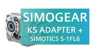 Siemens SIMOGEAR KS Adapter + SIMOTICS S-1FL6 выбор редуктора для серво-системы в DT-configurator