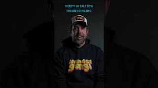 Listen to Thundergong host Jason Sudeikis and get your 2024 tickets now at thundergong.org