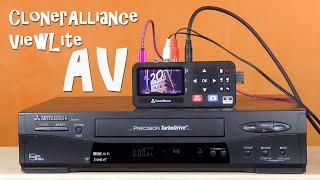 ClonerAlliance ViewLite AV video converter REVIEW | Digitize your tapes or make a tapeless build
