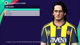 PES 2017 Klasik Fenerbahçe Yaması (Yüz, Forma, Amblem)