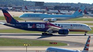 World Busiest Airport ! Atlanta Plane Spotting / Rush Hour ! Hartsfield-Jackson Airport ATL