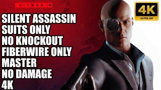 Hitman Trilogy - Silent Assassin / Suits Only / Fiber Wire Only / Master / No Damage / FULL GAME 4K